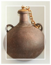 Stoneware calabash